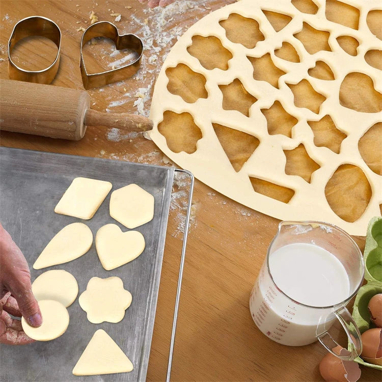 Stainless Steel Mini Cookie Cutter Set — 30 Piece