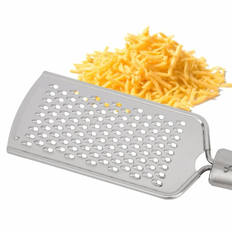 Stainless Steel Micro Blade Grater & Zester – Handheld Cheese, Ginger, Nutmeg & Lemon Grater – Perfect for Fine Grating & Zesting