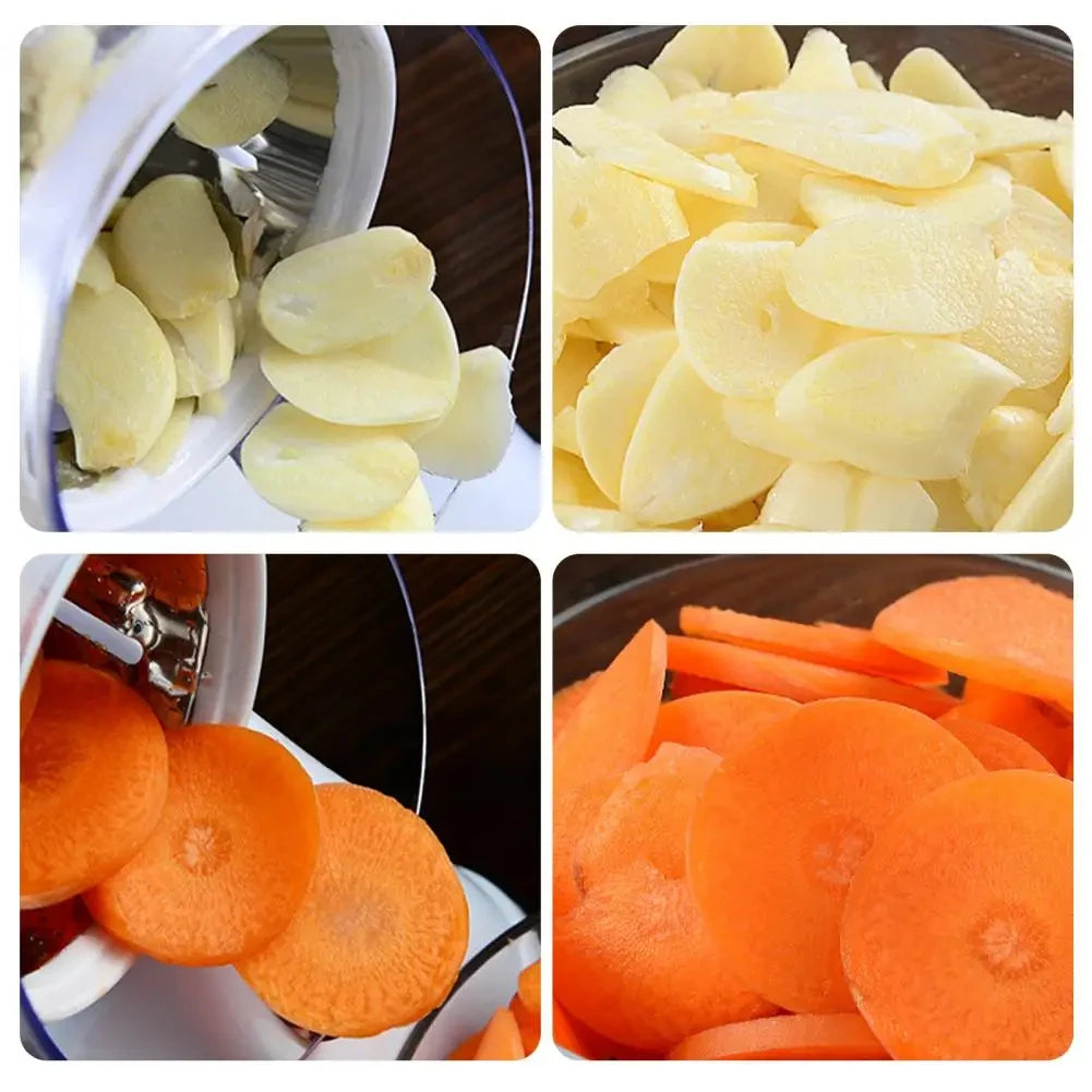 Rotary Cheese Grater with Peeler