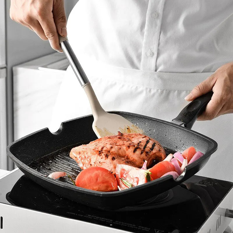 Silicone Kitchen Utensil Set — 13 Piece