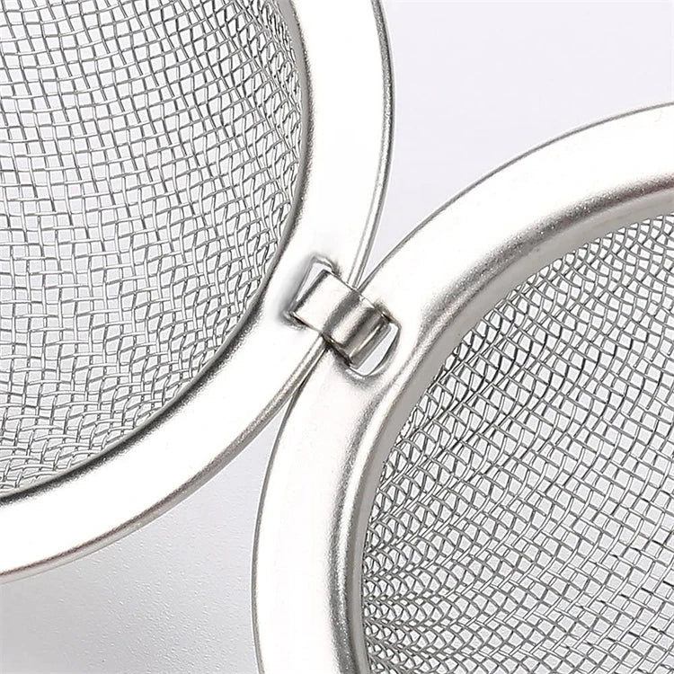 Stainless Steel Mesh Tea Infuser Ball – Fine Loose Leaf Tea Strainer & Filter – Ideal for Loose Tea, Herbal Tea & Mulling Spices – Available in Small, Medium & Large