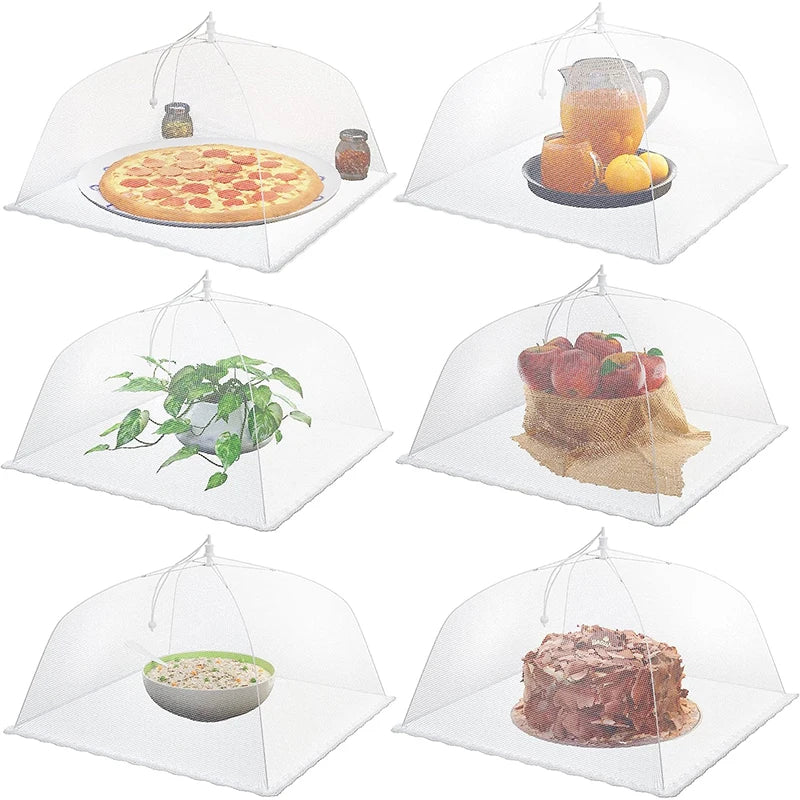 Collapsible Mesh Food Cover Tent – Reusable Umbrella Food Net for Plates & Platters – Ideal for Picnics, Garden Parties & Outdoor Dining – Available in Small, Medium, Large & Extra Large