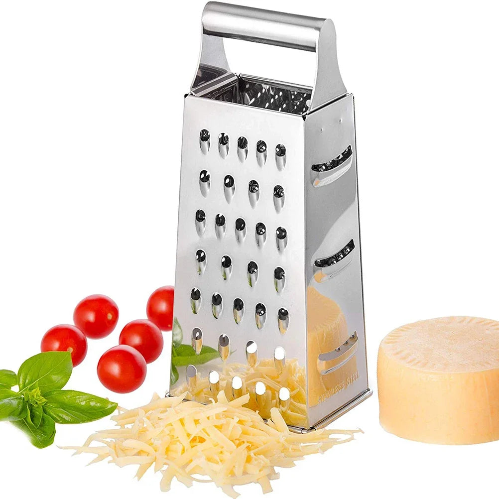4 & 6-Sided Stainless Steel Box Grater