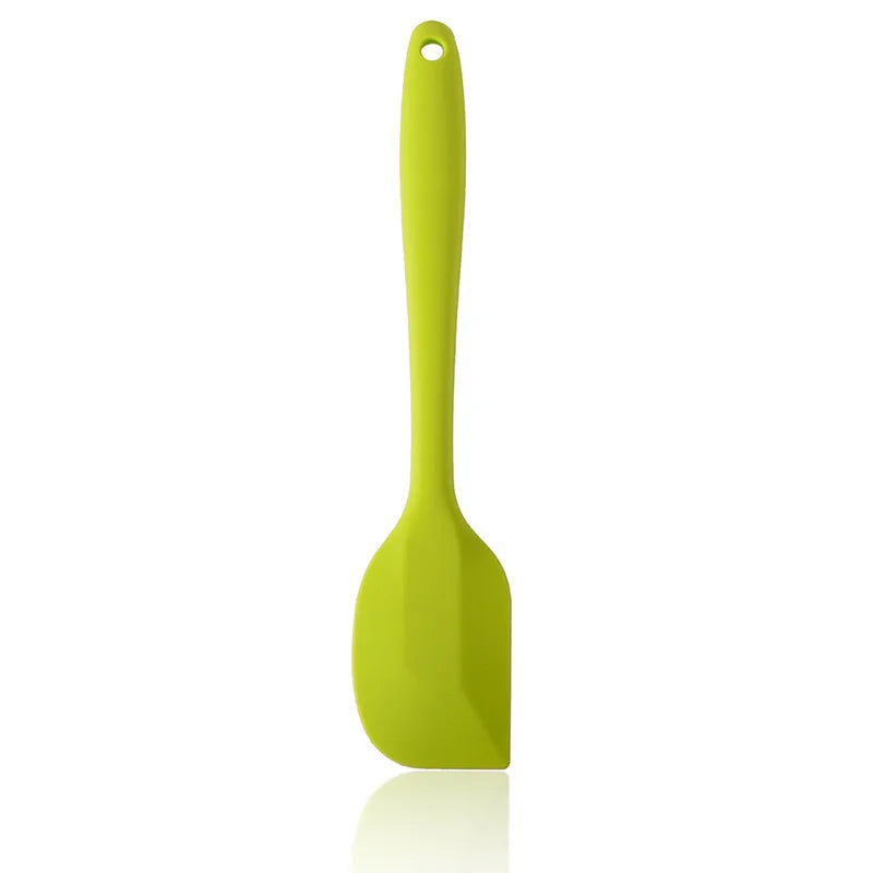 Heat Resistant Silicone Spatula & Scraper – Seamless Non-Stick Baking & Cake Cream Scraper – Perfect for Mixing, Folding & Scraping Bowls – Available in 9 Colours & Multi-Packs