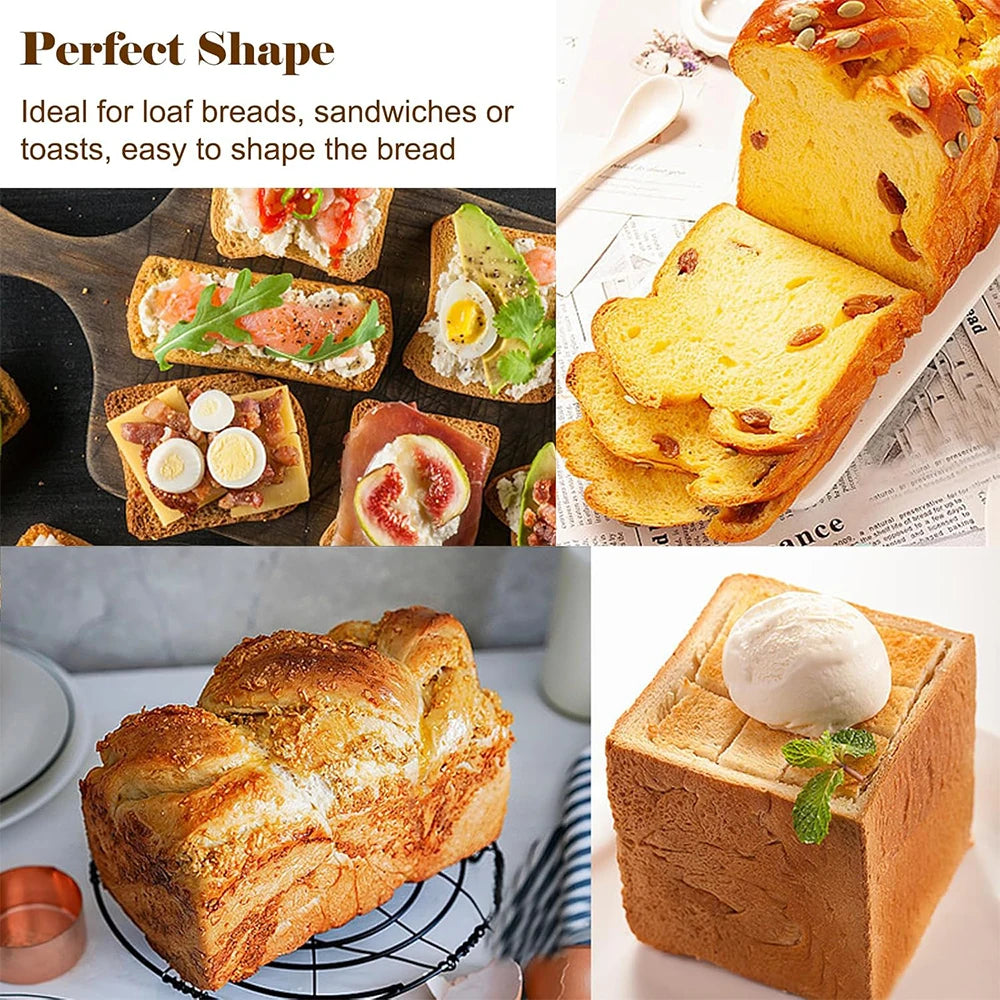 Silicone Bread Loaf Pan — Collapsible Non-Stick Baking Mould