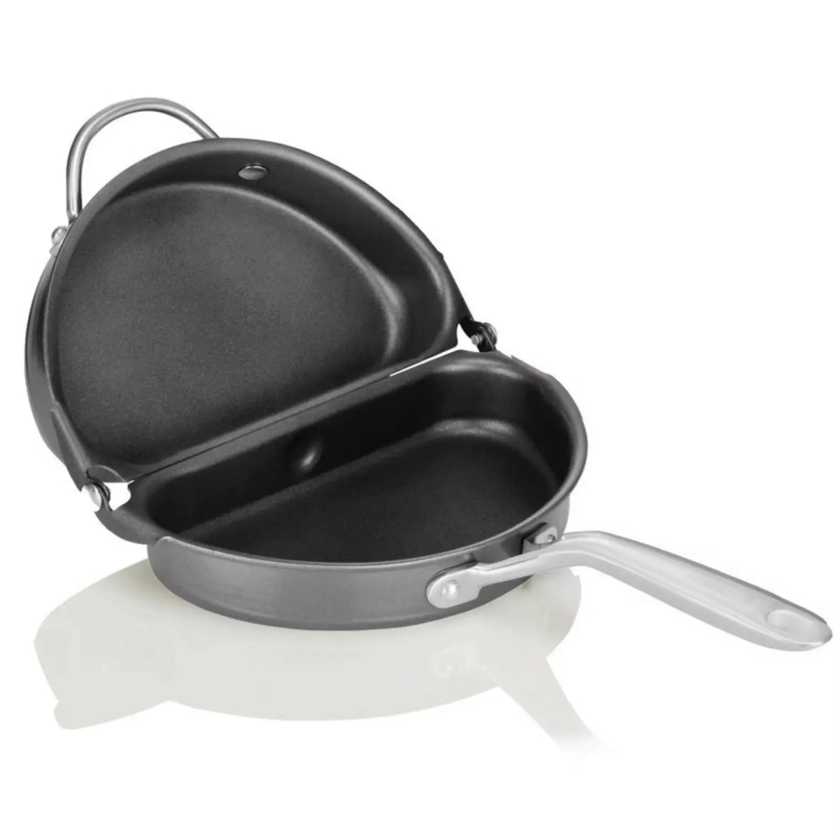 Double-Sided Folding Omelette Pan – Non-Stick Frittata & Egg Pan – Perfect for Omelettes, Pancakes & Toasted Sandwiches (24cm)