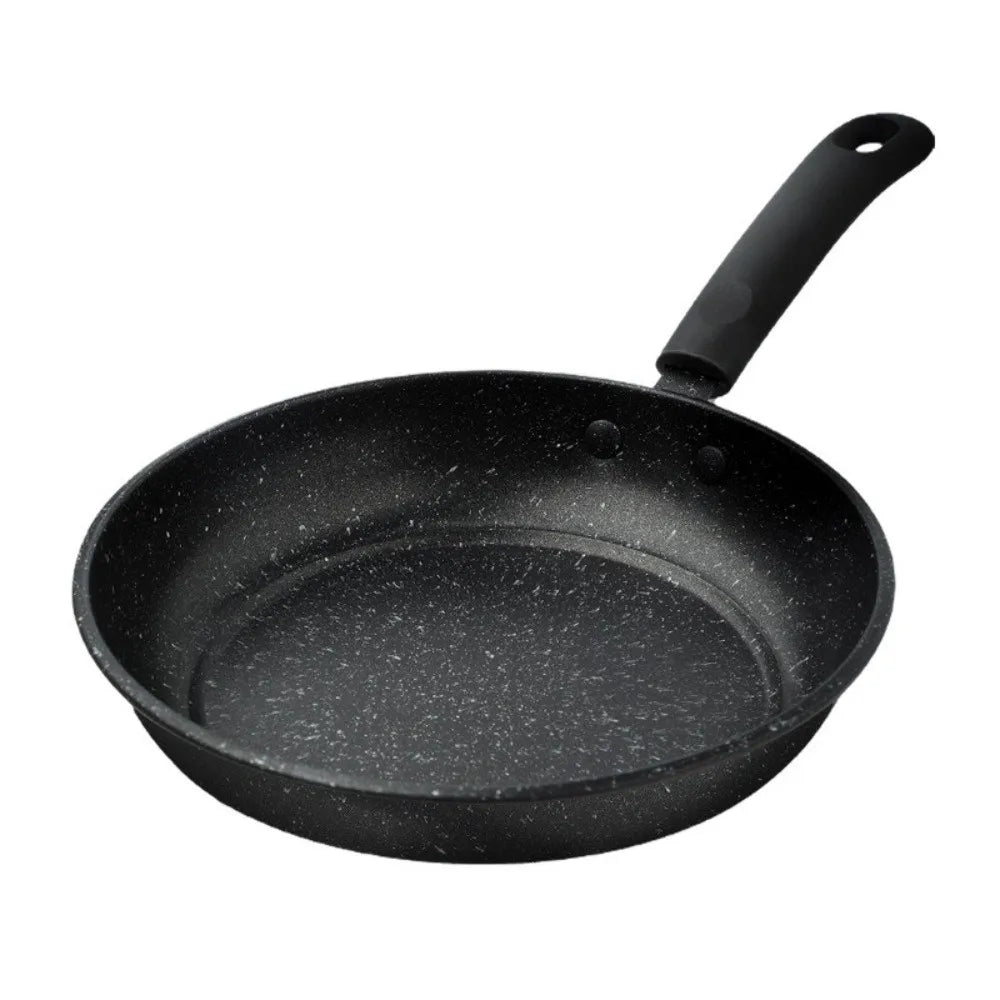 Thick Stone-Coated Frying Pan without Lid – Non-Stick Steak & Egg Skillet for Gas & Induction Hobs – Available in 18cm, 19cm, 21cm, 23cm & 25cm