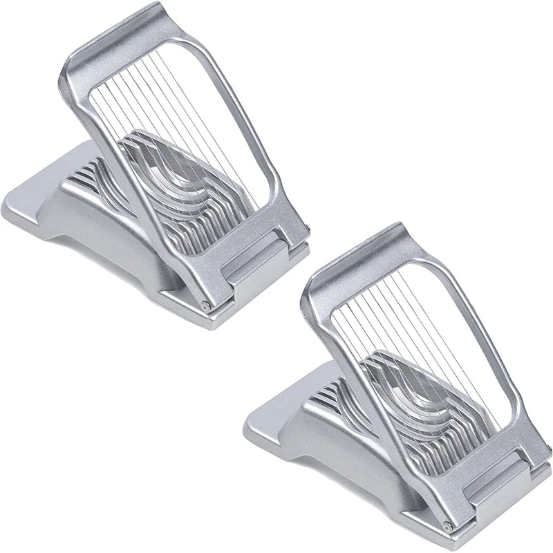 Stainless Steel Egg Slicer and Dicer 2 Pieces