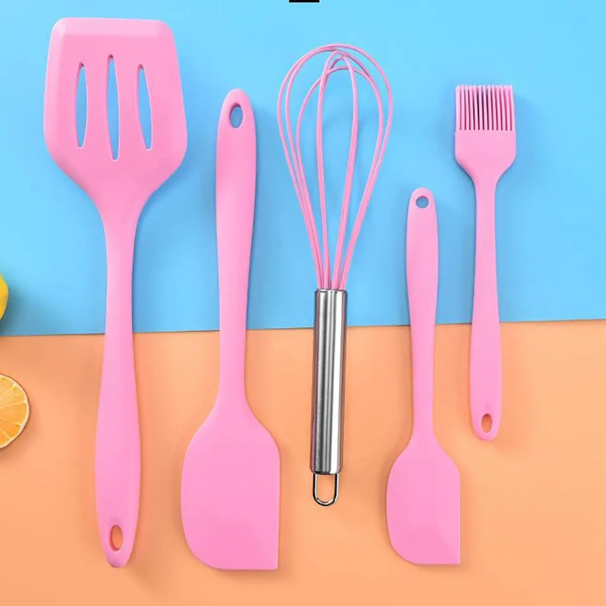 Silicone Cooking Utensil Set — 5 Piece