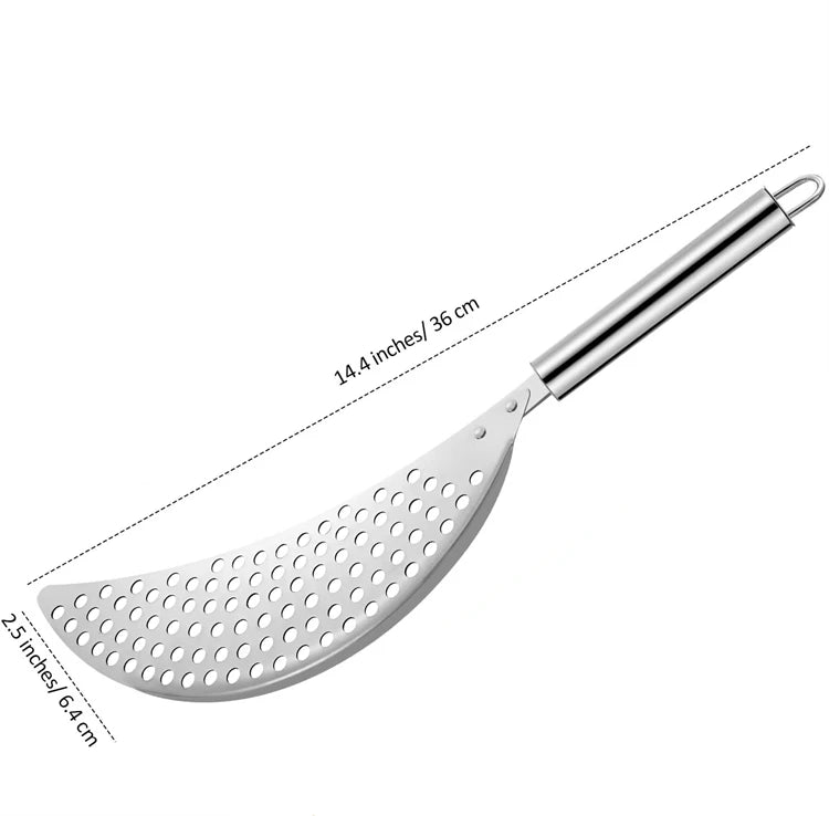 Stainless Steel Pot Strainer with Handle – Pasta Colander Insert & Pan Drainer – Ideal for Draining Pasta & Vegetables from Different Pots Style A