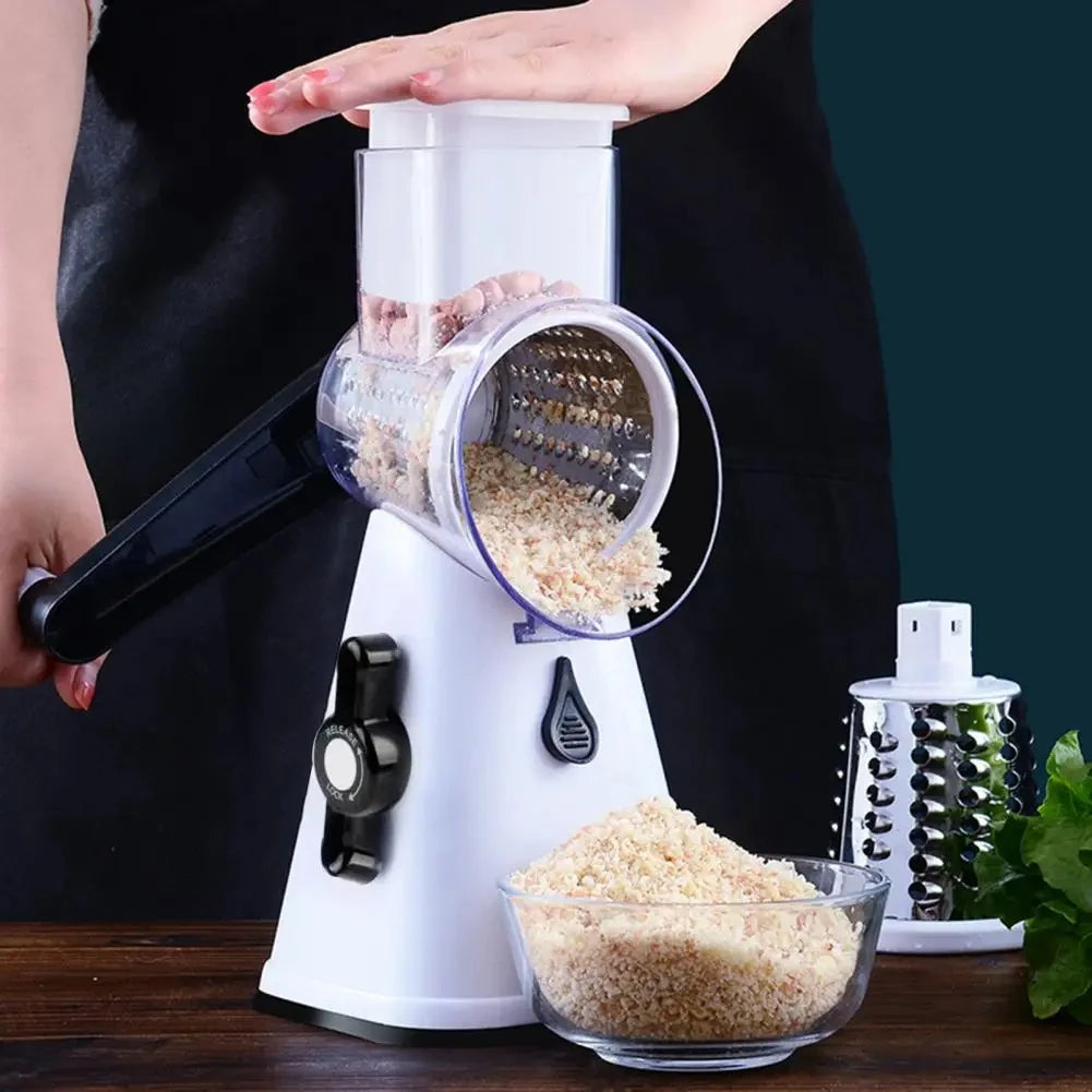 Rotary Cheese Grater with Peeler