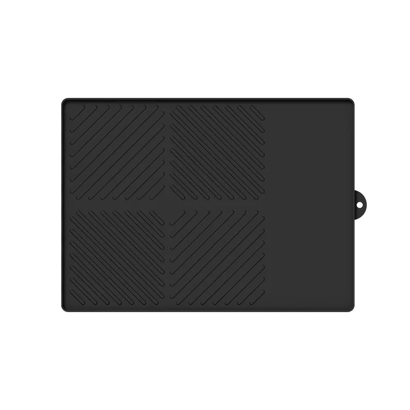 Heat Resistant Silicone Griddle Tool Mat – Grill Side Shelf Mat & BBQ Utensil Rest – Great for Flat Top Griddles & Outdoor Cooking