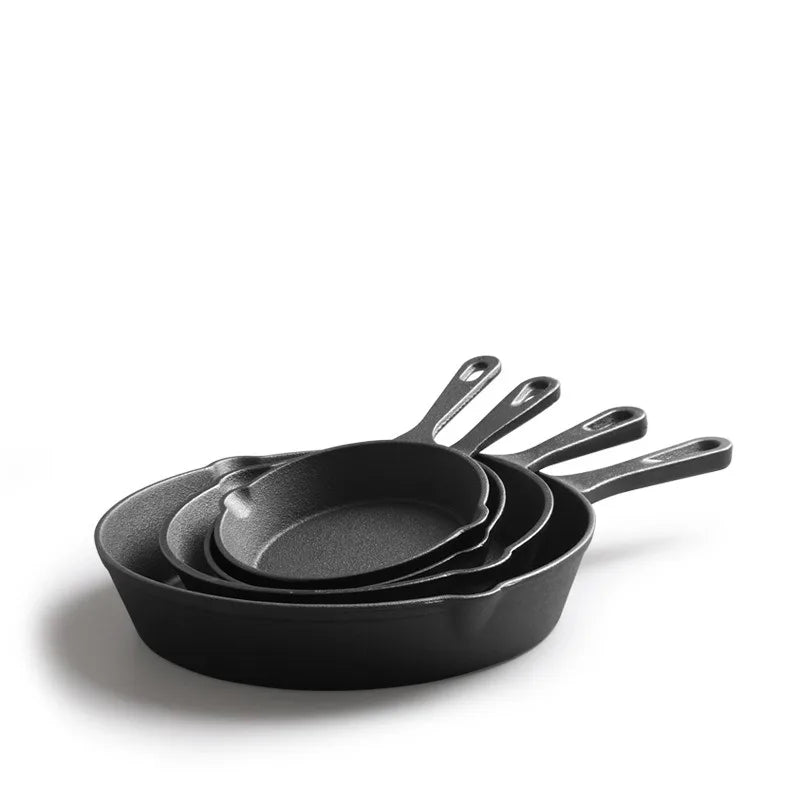 pre-seasoned cast iron skillet pan