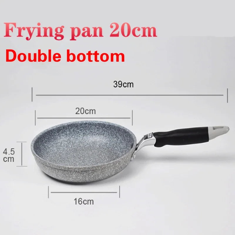 Non-Stick Frying Pan, Wok & Pancake Pan Range – Aluminium Induction Pans with Bakelite Handles & Matching Lids – Perfect for Eggs, Stir-Fries & Pancakes – Available in 20cm to 28cm