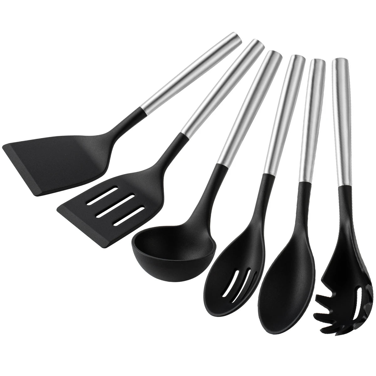 Silicone Kitchen Utensil Set — 6 Piece