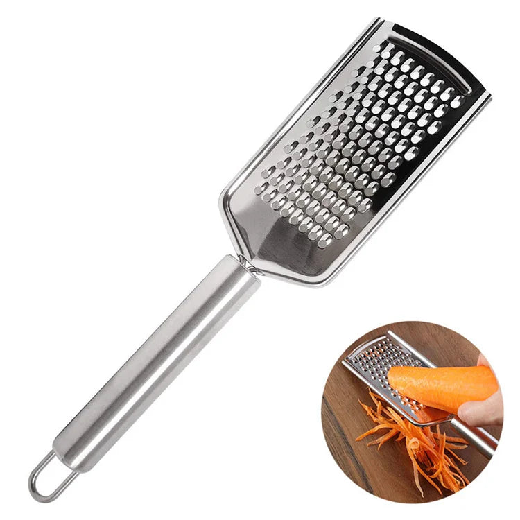 Stainless Steel Micro Blade Grater & Zester – Handheld Cheese, Ginger, Nutmeg & Lemon Grater – Perfect for Fine Grating & Zesting