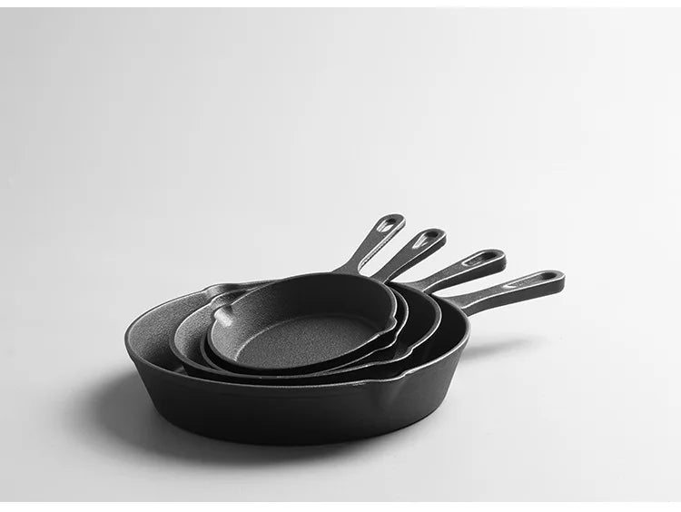 pre-seasoned cast iron skillet pan