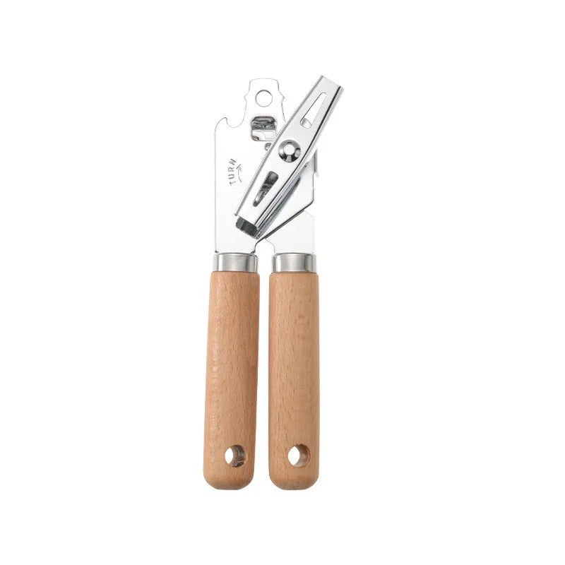 Stainless Steel Kitchen Gadget Set with Wooden Handle 1 piece 8
