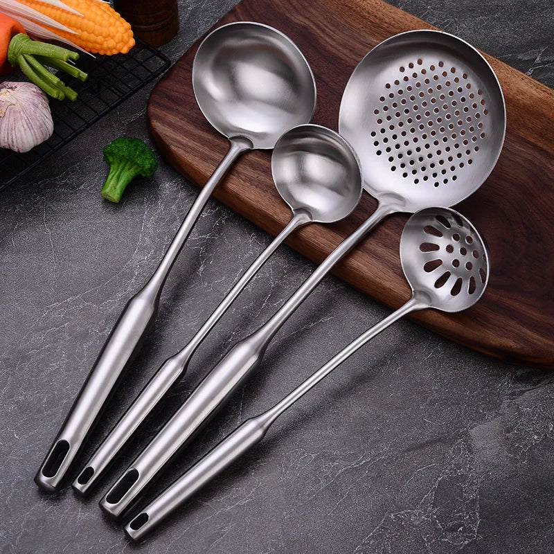 9-Piece Stainless Steel Kitchen Utensil Set – Dishwasher Safe, Eco-Friendly, Great for Everyday Cooking, Serving, and Kitchen Preparation