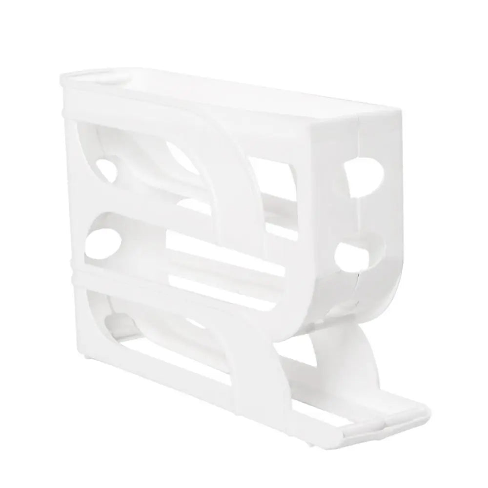 Automatic Rolling Egg Holder for the Fridge – 3 or 4 Tier Egg Storage Rack for 20 to 30 Eggs – Best for Saving Fridge & Worktop Space