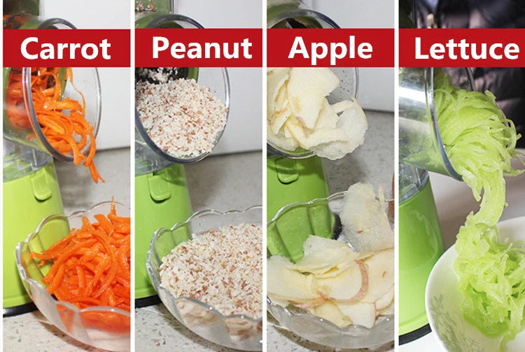 Rotary Spiralizer Vegetable Slicer & Grater