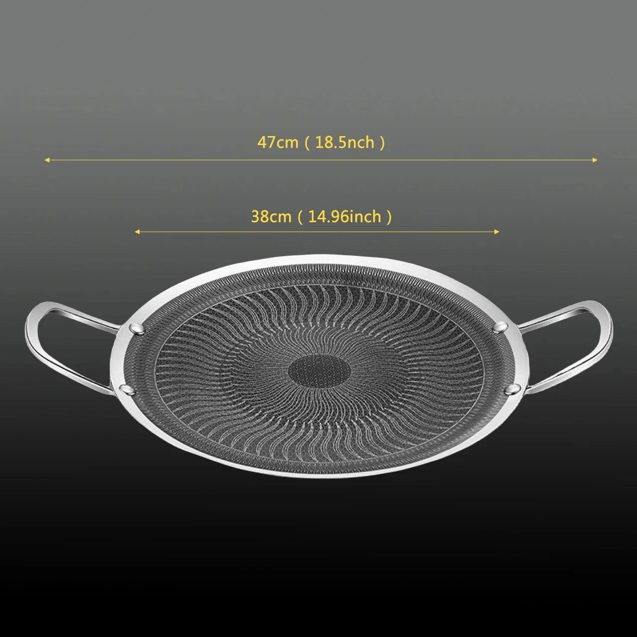 Stainless Steel BBQ Grill Pan
