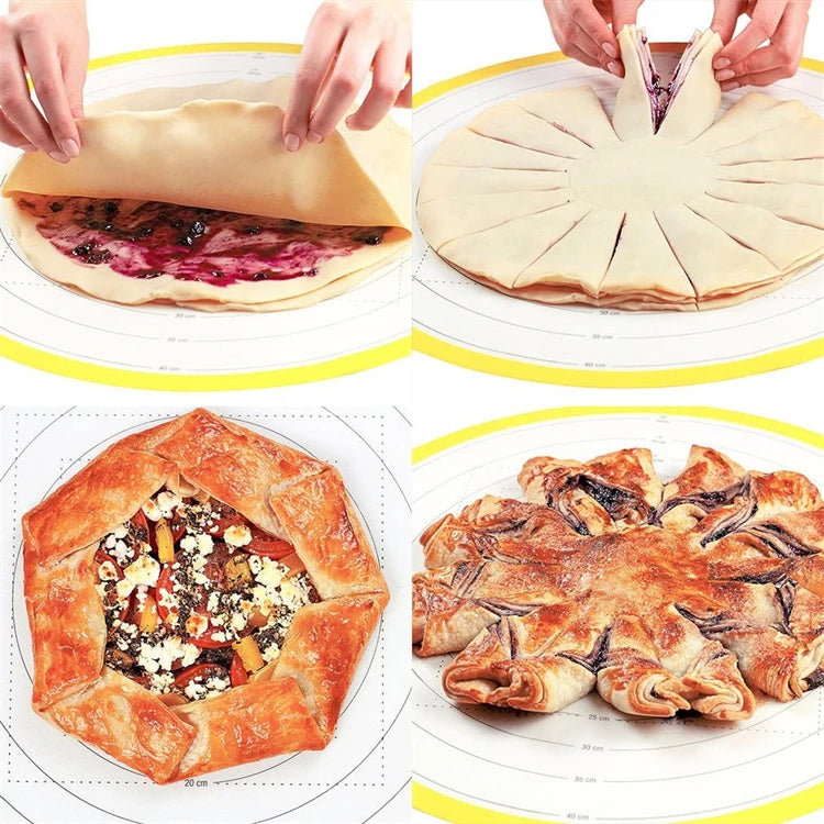 40cm Natural Beech Wood Rolling Pin – Dough Roller for Pastry, Pasta & Pizza – Best for Baking, Dumplings & Homemade Bread