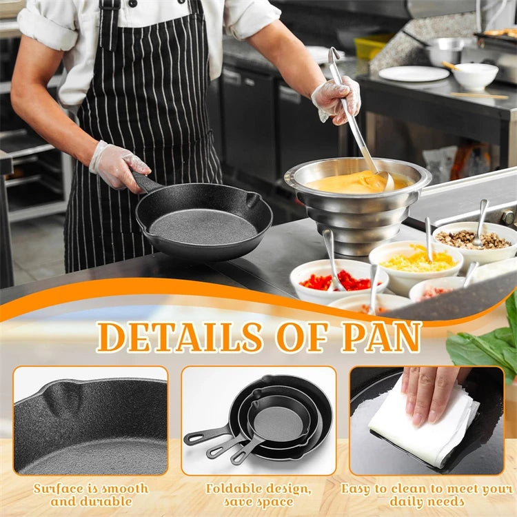 Pre-Seasoned Cast Iron Skillet