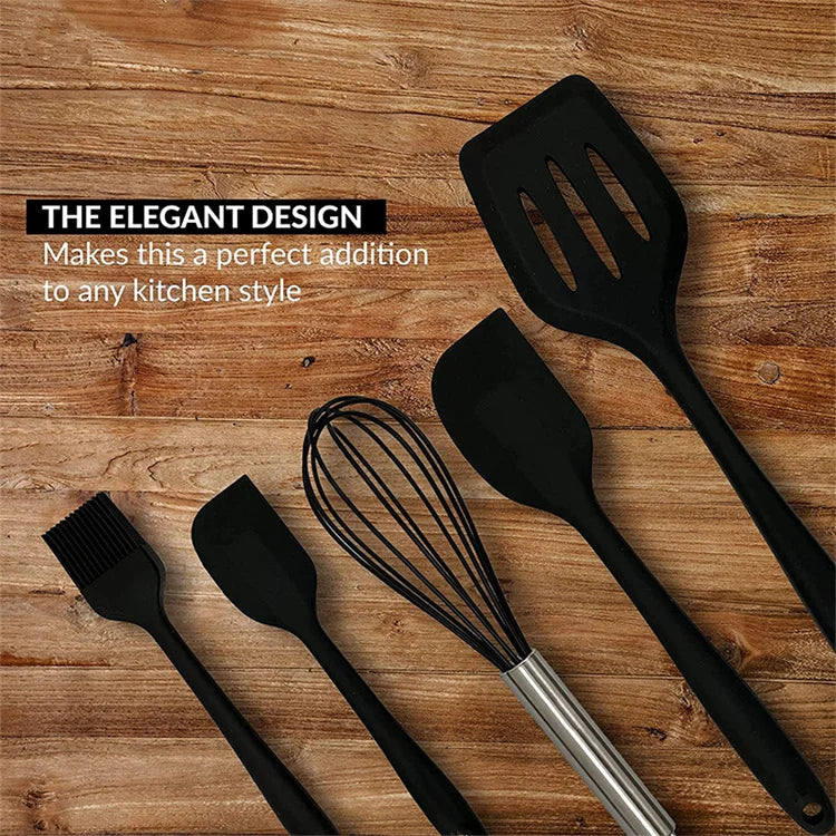 Silicone Kitchen Utensil Set 5-Piece