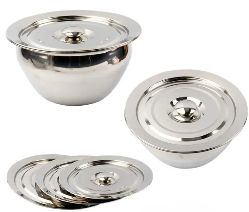 Stainless Steel Oil Strainer & Storage Set – Includes Colander Bowl & Large Heat-Resistant Handle Slotted Ladle Skimmer for Frying & Oil Separation