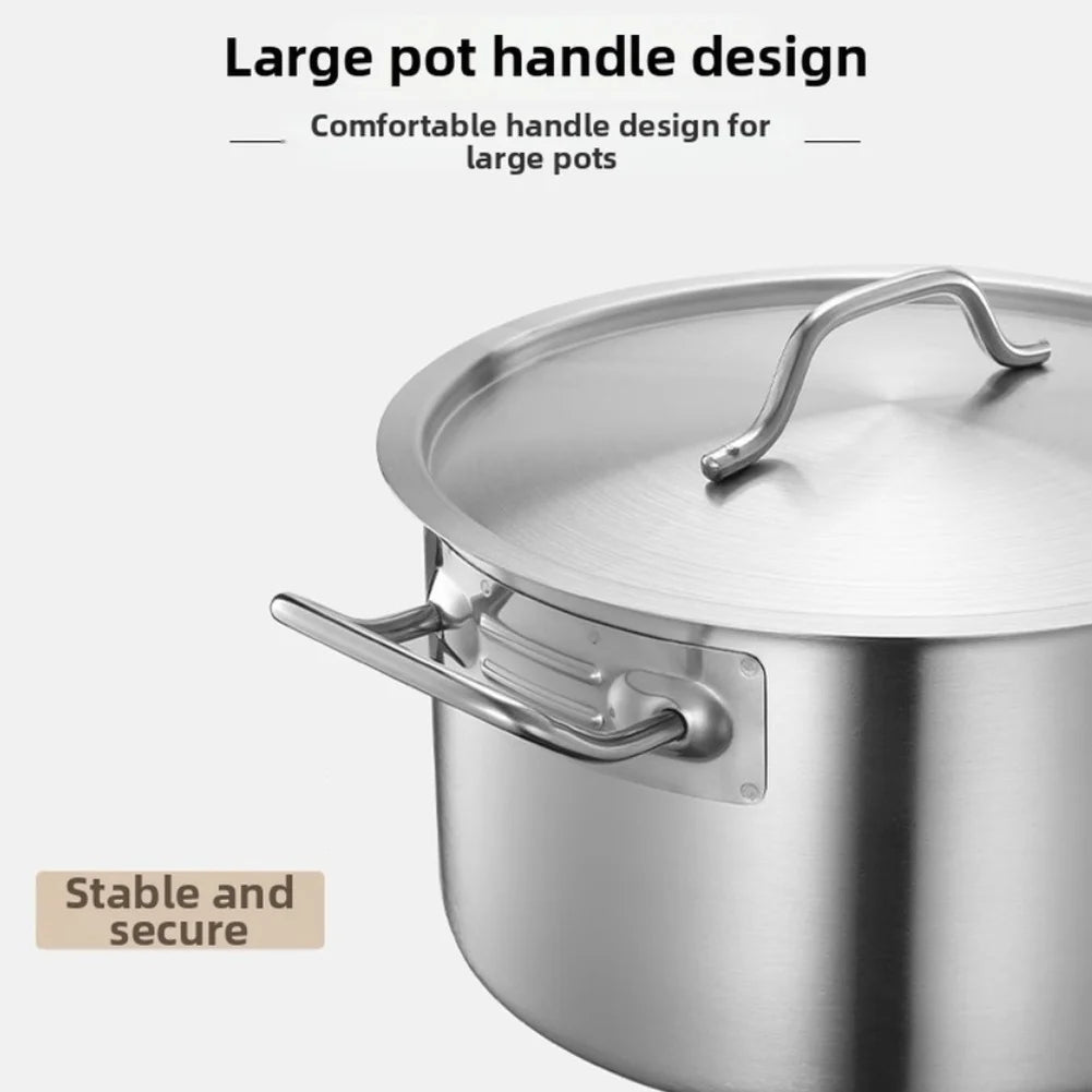 Stainless Steel Saucepan with Lid - Available sizes: 16cm, 18cm, 20cm, 22cm, 24cm