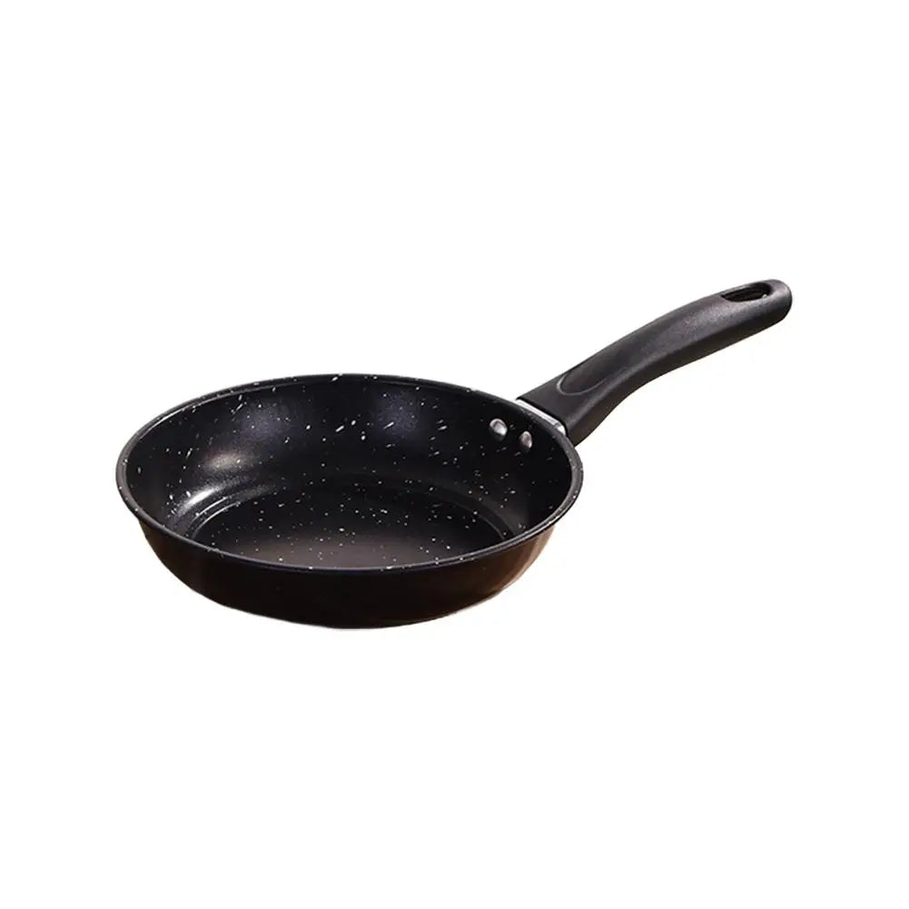 Carbon Steel Non-Stick Frying Pan – Stone-Coated Flat Bottom Skillet – Ideal for Pancakes, Steaks & Quick Breakfasts – Available in 18cm, 20cm, 22cm & 24cm 20cm
