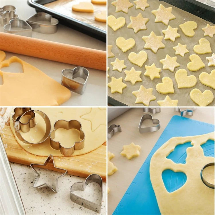 Stainless Steel Mini Cookie Cutter Set — 30 Piece