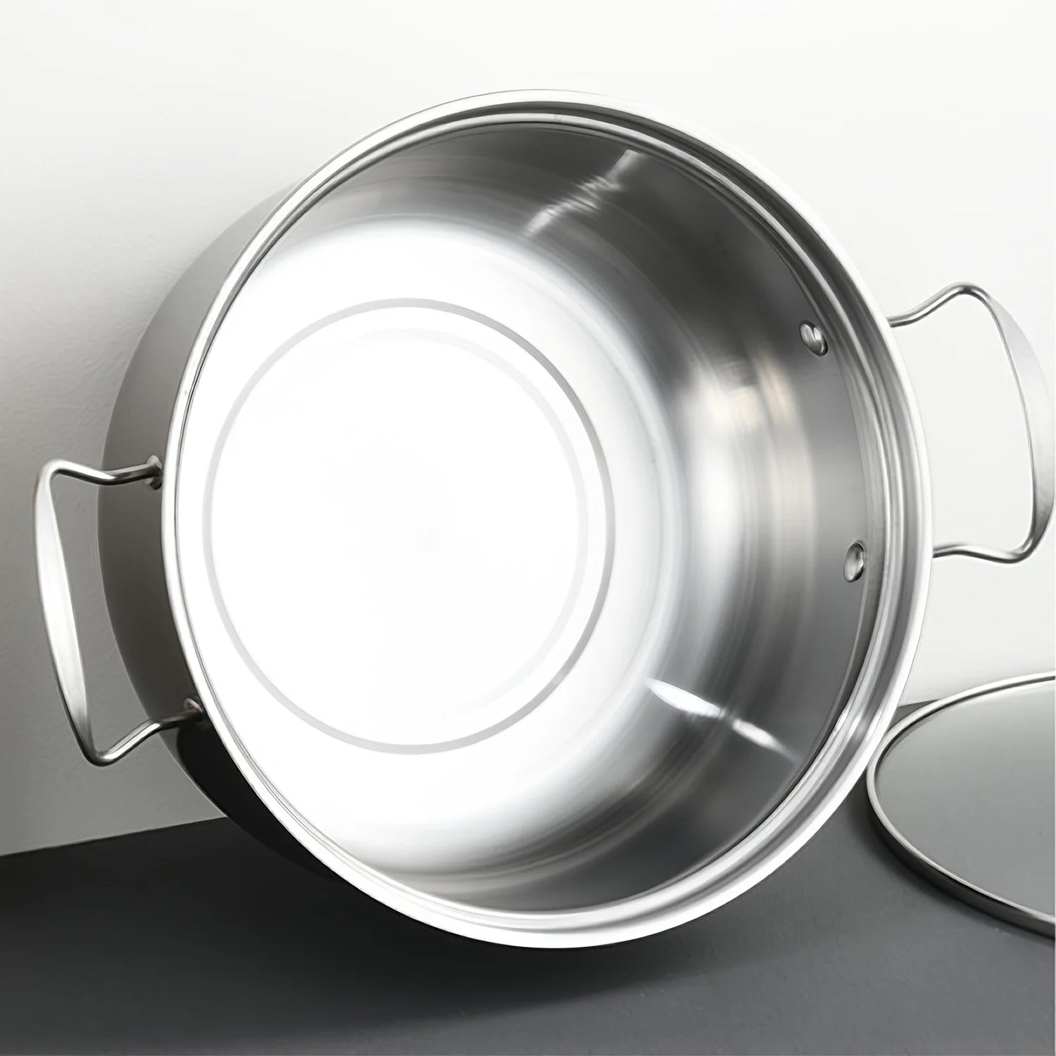Stainless Steel Soup Pot Set — 6 Piece