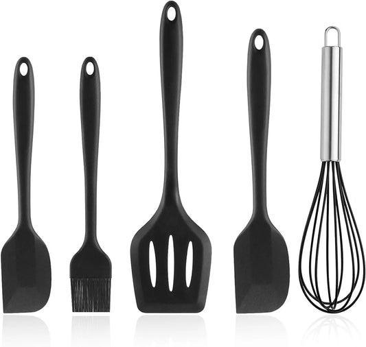 Silicone Kitchen Utensil Set 5-Piece