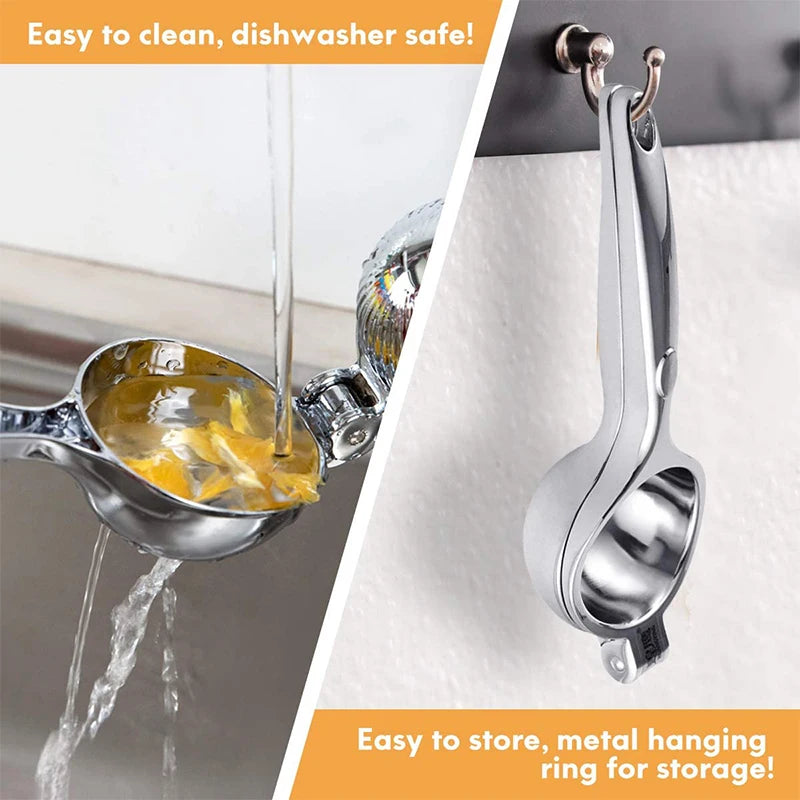 Zinc Alloy Manual Lemon Squeezer and Citrus Press