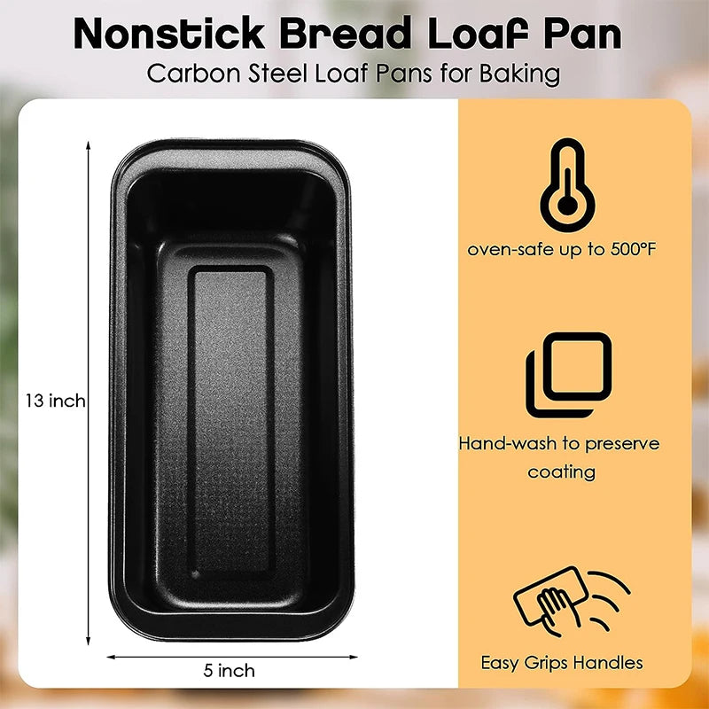 Non-Stick Carbon Steel Bread Loaf Pan