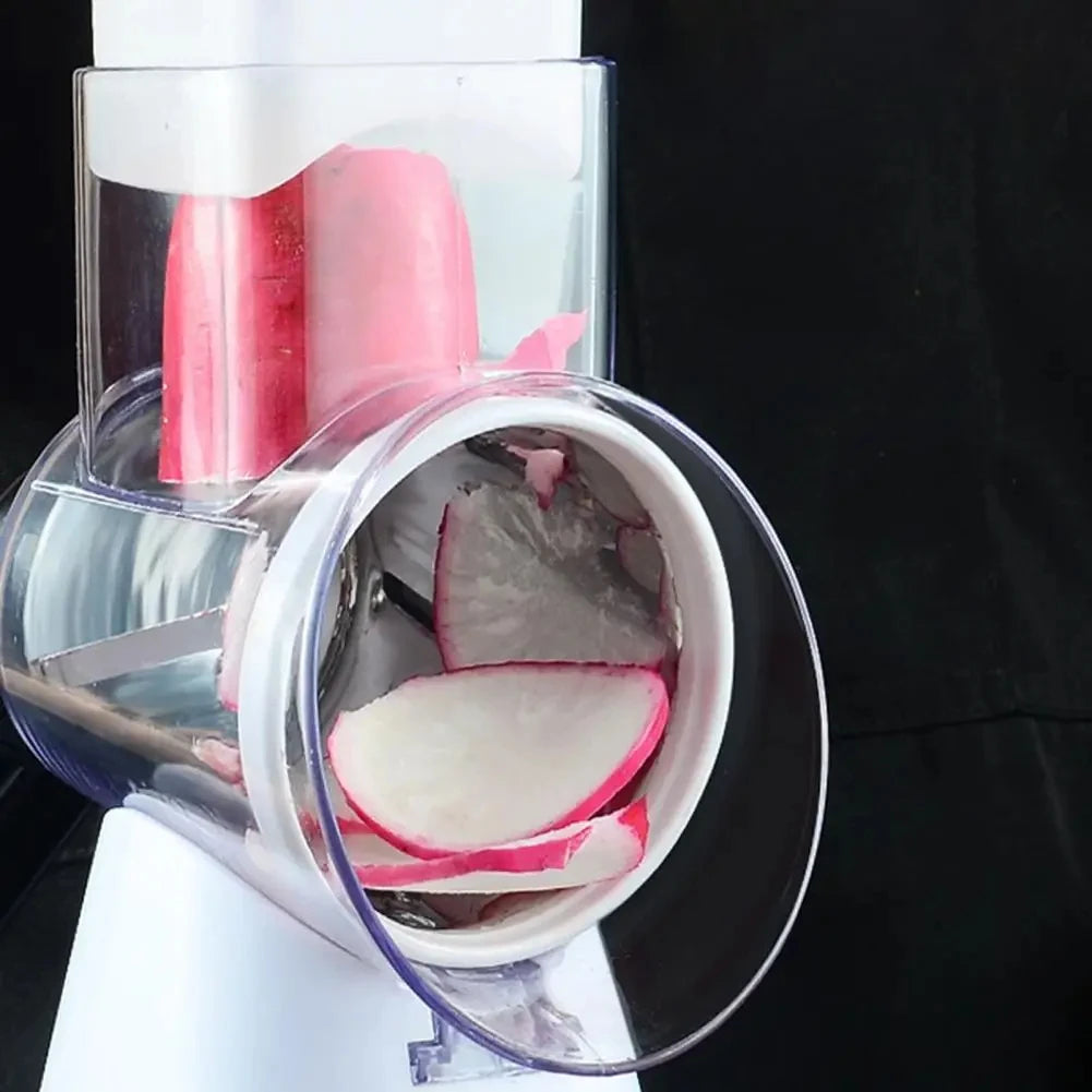 Rotary Cheese Grater with Peeler