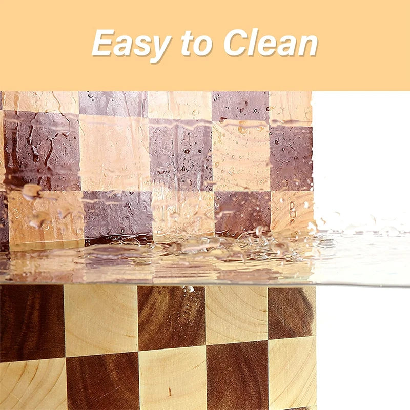 Rubber wood End Grain Cutting Board