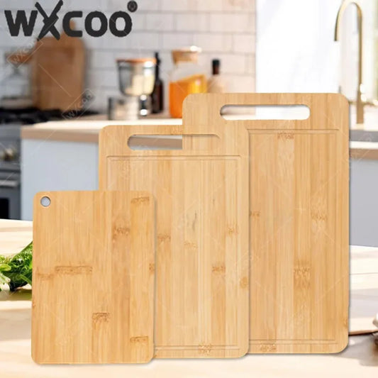 Solid Wood Chopping Board – Double-Sided Wooden Cutting & Serving Board for Meat, Fruit & Vegetables – Available in Small, Medium, Large & Sets