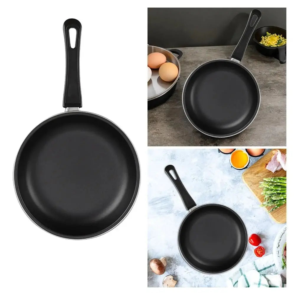 Non-Stick Cast Iron Frying Pan with Anti-Scald Handle – Egg, Omelette & Steak Skillet – Great for Home, Picnic & BBQ – Available in 20cm, 25cm & 30cm