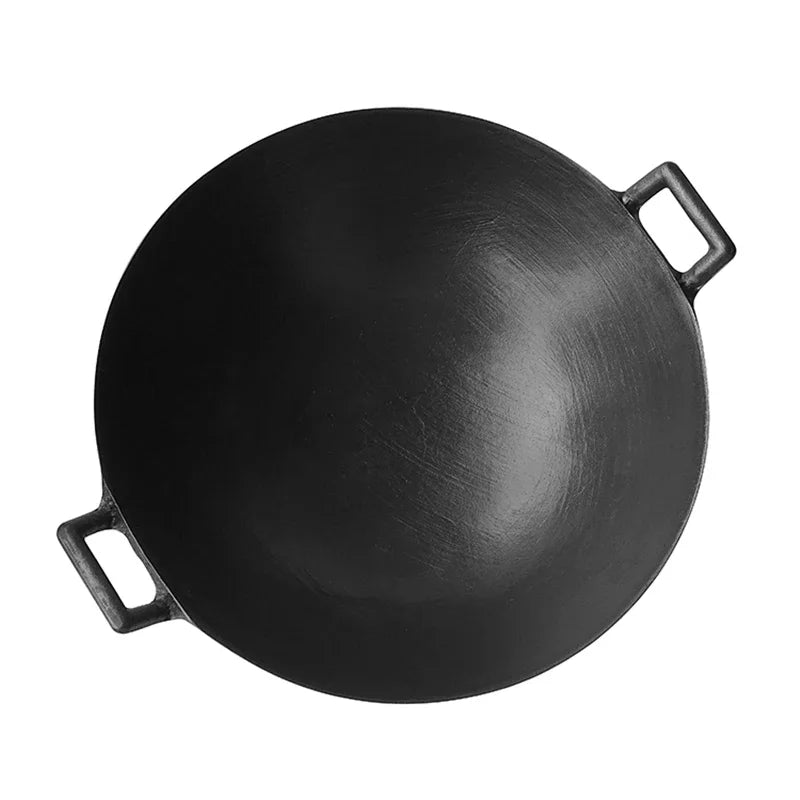 Cast Iron Wok 36CMX10CM