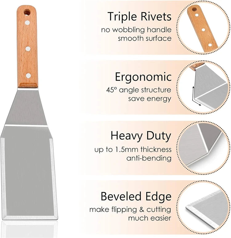 Stainless Steel Griddle Spatula