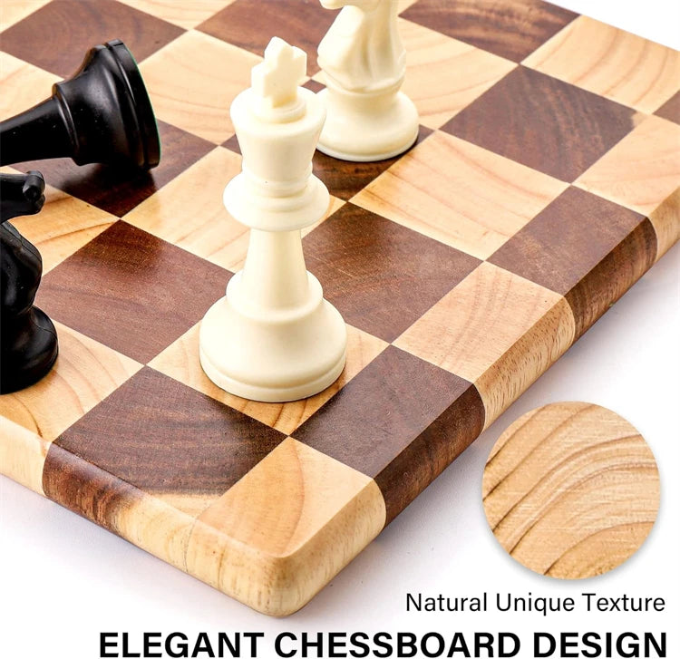 Rubber wood End Grain Cutting Board