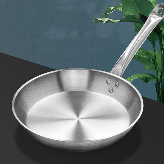 Stainless Steel Non-Stick Frying Pan - Available in 22cm, 24cm, 26cm & 28cm
