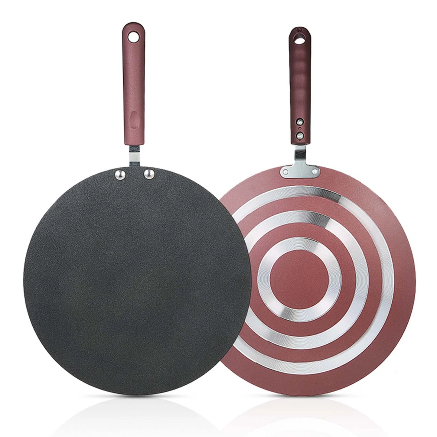 Flat Pan with Spreader, Spatula & Brush