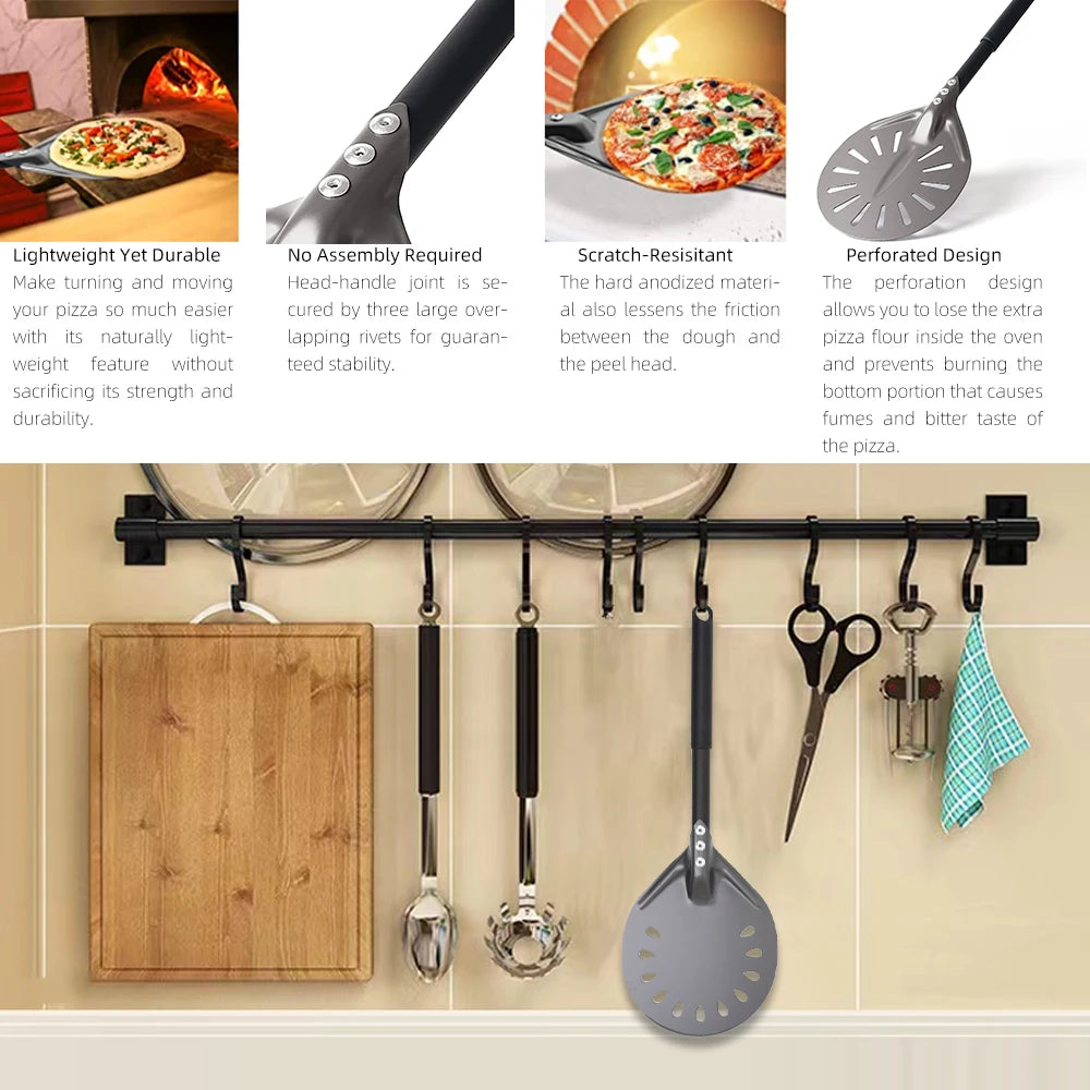 Aluminium Pizza Peel & Turning Paddle