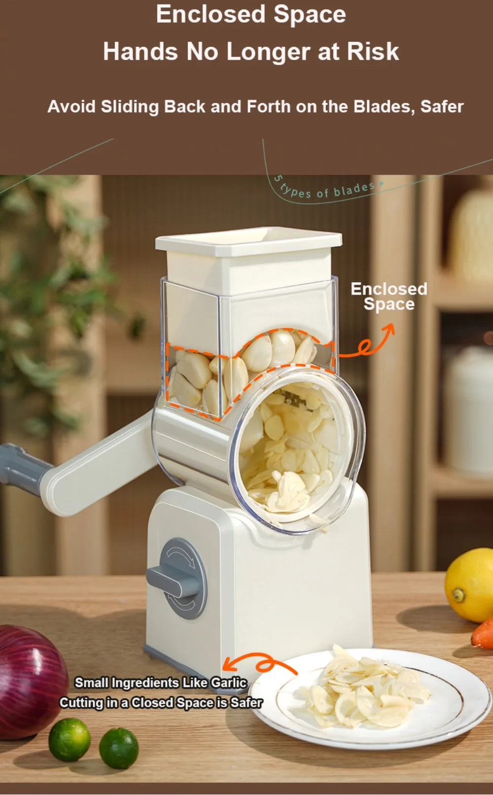 Rotary Cheese Grater