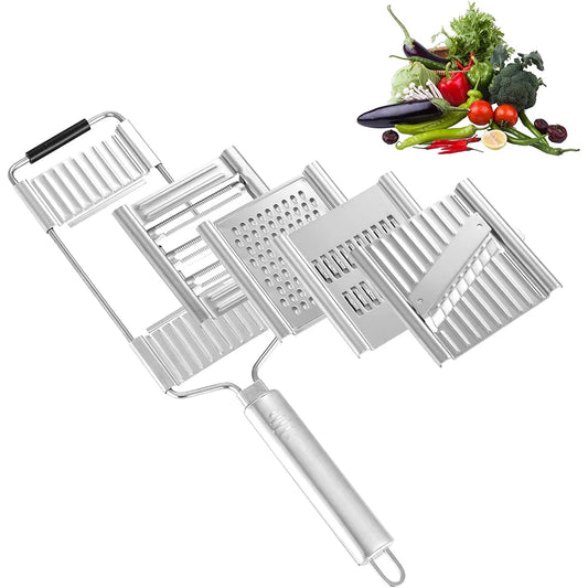 4-in-1 Stainless Steel Vegetable Slicer
