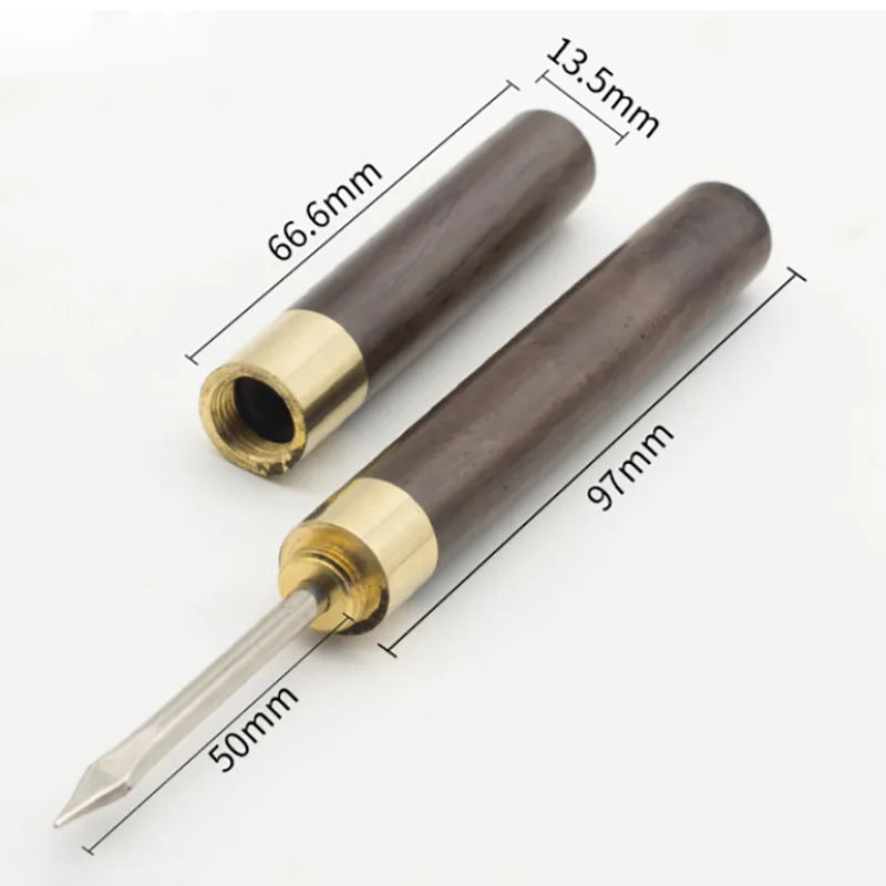 Stainless Steel Ice Pick with Wooden Handle & Cover – Kitchen Ice Breaker – Best for Breaking Block Ice & Large Ice Cubes